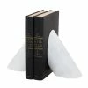 Marble Crafters BOOKENDS MARBLE (PEARL WHITE)