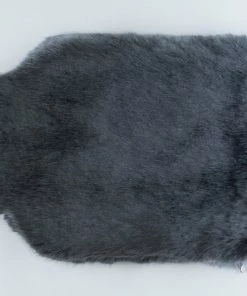 Evelyn Prelonge Gifts By Occasion Navy Blue Faux Fur WATER BOTTLE COVER