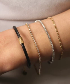 Mabel Chong Bracelet Of Persephone In Leather