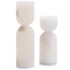 John Richard CANDLEHOLDERS ALABASTER