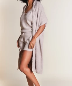 Needle&Pine Sleeveless Cashmere Cardigan (Available In 2 Colors)