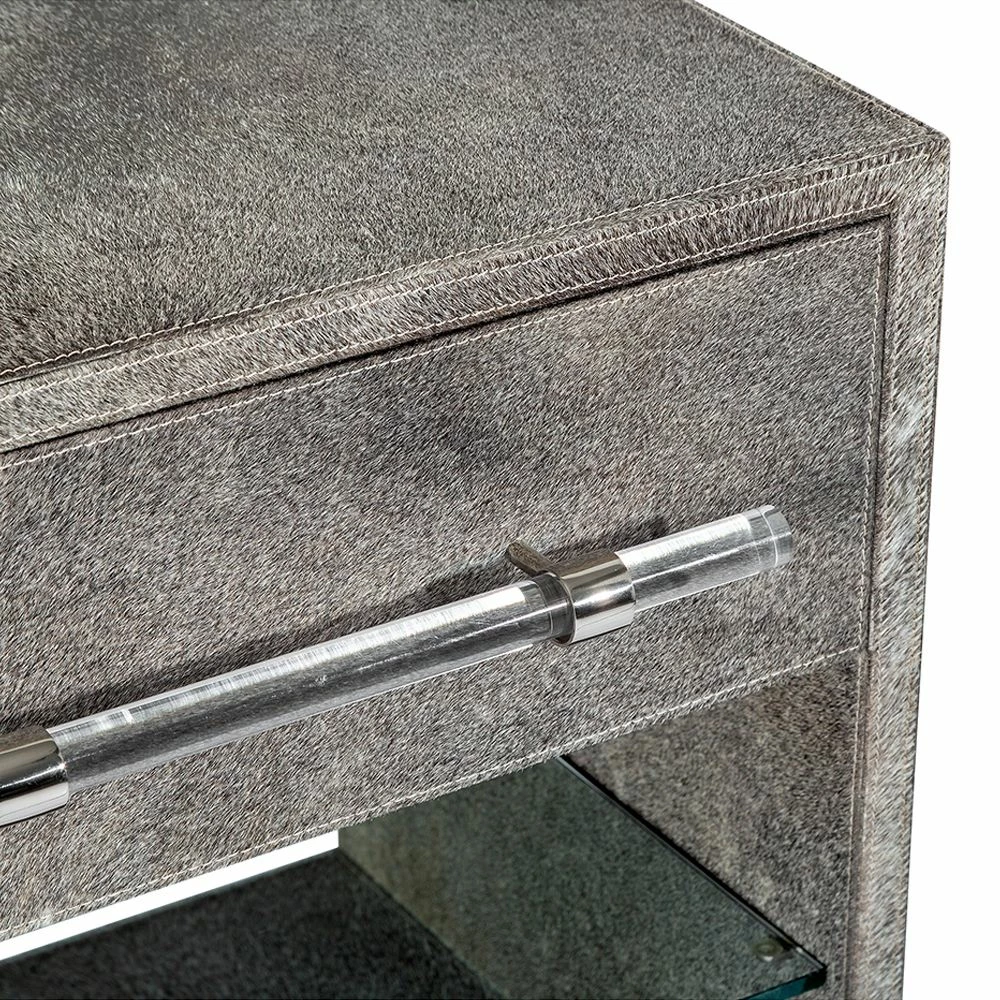 Interlude Side Tables BEDSIDE CHEST HIDE 3 Interlude Side Tables BEDSIDE CHEST HIDE