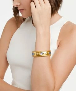 Julie Vos Cassis Statement Hinge Bangle Gifts By Occasion