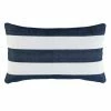 Annie Selke Company STRIPE NAVY/WHITE INDOOR/OUTDOOR DECORATIVE PILLOW Host/Hostess