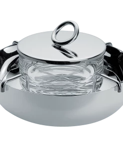 CHRISTOFLE VERTIGO SMALL SILVER-PLATED CAVIAR SERVING SET Gifts By Occasion