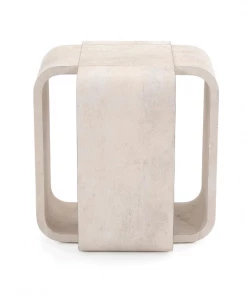 John Richard Side Tables END TABLE SQUARE WITH CURVED CORNERS