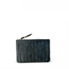 Kempton & Co Charcoal Woven Small Pouch Gifts By Occasion