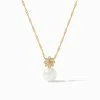 Julie Vos Charlotte Pearl Delicate Necklace Gifts By Recipient