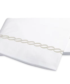 Sheeting Classic Chain Bedding Collection By Matouk