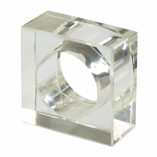 Saro Trading Napkin Ring Clear Acrylic Gifts By Occasion 1 Saro Trading Napkin Ring Clear Acrylic Gifts By Occasion