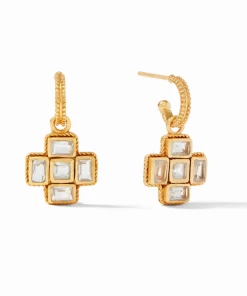 Julie Vos Savoy Hoop & Charm Earring Gifts By Recipient
