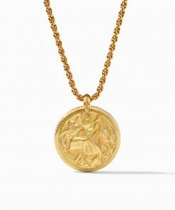 Julie Vos Coin Statement Pendant