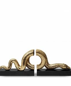 Snake Bookend Set By L'Objet (2 Piece Set) - Available In 2 Colors Gifts By Occasion