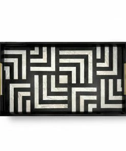 Dédale Rectangular Tray By L'Objet