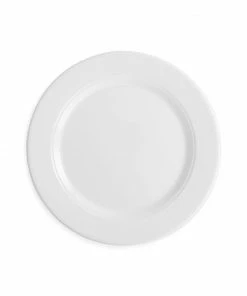 Q Home WHITE ROUND Melamine SALAD PLATE Gifts By Occasion