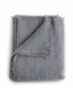 Evangeline Linens Mohair Throw By Evangeline (Available In 9 Colors)