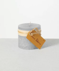 Vance Kitira Candle Timber Pillar Dove (Available In 2 Sizes) Gifts By Occasion