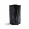 Kassatex Black & Acrylic Tumbler Bathroom Accessories