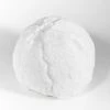 Evelyn Prelonge White FAUX FUR Snowball Pillow