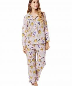 The Cat's Pajamas Eden Moonshadow Luxe Pima Pajama (Available In 4 Sizes) Gifts By Recipient