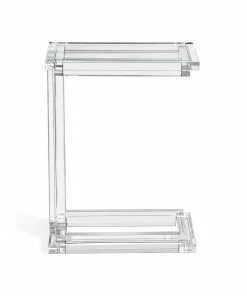 Interlude TABLE ACRYLIC AND GLASS Side Tables