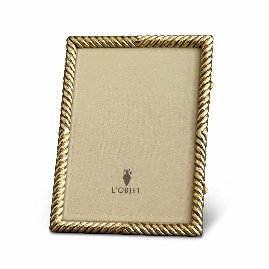 Gifts By Occasion Gold Twist Frame By L'Objet (Available In 3 Sizes) 1 Gifts By Occasion Gold Twist Frame By L'Objet (Available In 3 Sizes)