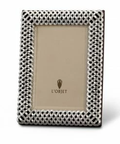 Gifts By Occasion Braid Frame By L'Objet (Available In 4 Sizes And 2 Colors)