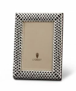 Gifts By Occasion Braid Frame By L'Objet (Available In 4 Sizes And 2 Colors)