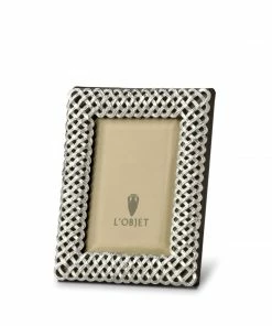 Gifts By Occasion Braid Frame By L'Objet (Available In 4 Sizes And 2 Colors)
