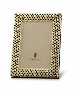 Gifts By Occasion Braid Frame By L'Objet (Available In 4 Sizes And 2 Colors)