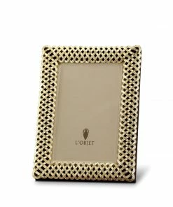 Gifts By Occasion Braid Frame By L'Objet (Available In 4 Sizes And 2 Colors)
