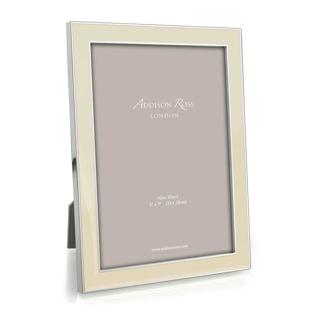 Addison Ross Frame Enamel Vanilla And Silver - Available In 2 Sizes Gifts By Occasion 1 Addison Ross Frame Enamel Vanilla And Silver - Available In 2 Sizes Gifts By Occasion