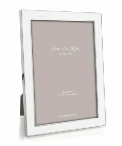 Addison Ross Frame Enamel Thin White - Available In 3 Sizes