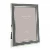 Addison Ross Frame Enamel Taupe And Silver - Available In 3 Sizes
