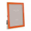 Addison Ross Gifts By Occasion Frame Enamel Orange And Silver - Available In 2 Sizes