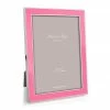 Addison Ross Gifts By Occasion Frame Bright Pink Enamel And Silver - Available In 2 Sizes