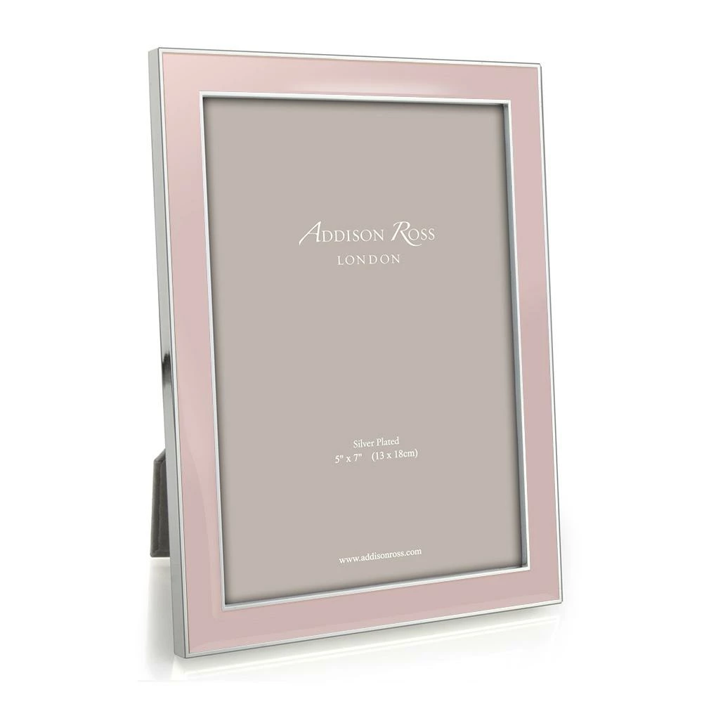 Addison Ross Frame Enamel Light Pink And Silver - Available In 2 Sizes 1 Addison Ross Frame Enamel Light Pink And Silver - Available In 2 Sizes