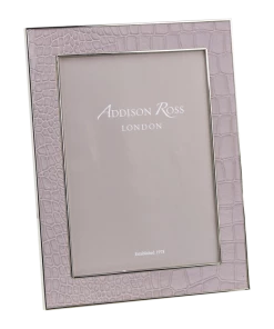 Addison Ross Frame Mocha Faux Crocodile & Silver - Available In 2 Sizes Gifts By Occasion