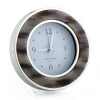 Addison Ross Alarm Clock Faux Horn And Silver (Round) Gifts By Occasion
