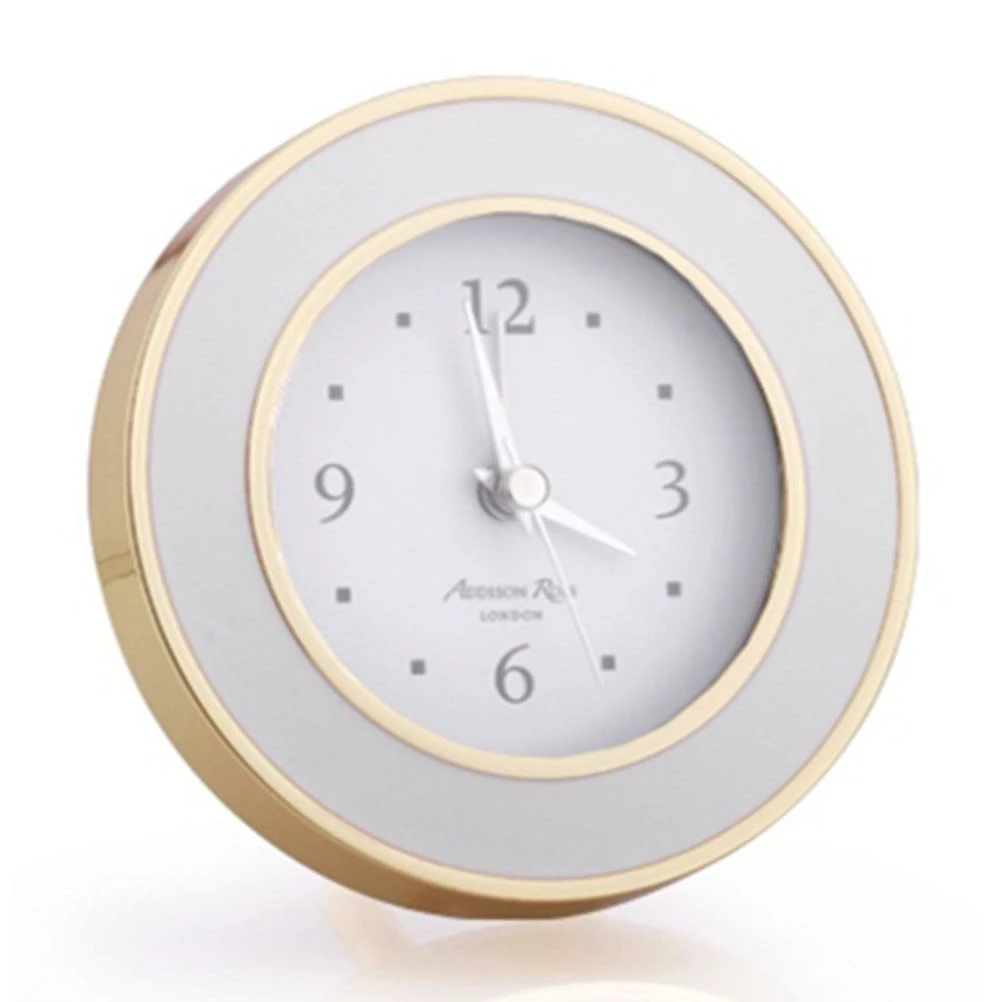 Addison Ross Gifts By Occasion Alarm Clock Chiffon And Gold (Round) 1 Addison Ross Gifts By Occasion Alarm Clock Chiffon And Gold (Round)