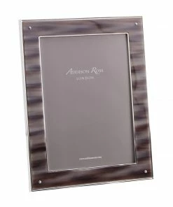 Addison Ross Frame Faux Grey Horn & Silver - Available In 2 Sizes