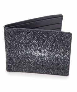 Vivo Black Shagreen Billfold Wallet Gifts By Occasion