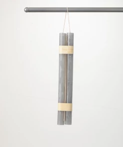 Vance Kitira Gifts By Occasion Candle Taper Pair Distressed Gray (Available In 2 Colors)