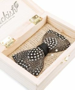 Brackish FEATHER BOW TIE GUINEA Gifts By Occasion