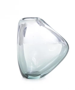 John Richard VASE CLEAR NAVY BLUE (Available In 2 Sizes)