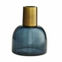 Arteriors VASE HUFF NAVY SHORT Gifts By Occasion