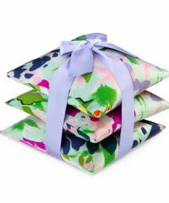 Elizabeth W Silk Sachet, Set Of 3 (Available In 6 Designs)