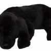 Ditz Plush Toy Black Labrador