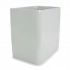 Kassatex Grey Lacquer Waste Basket