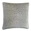 Signature Pillows Anthem Velvet Snow Leopard Pillow